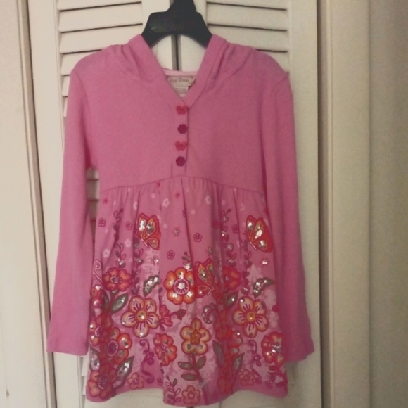 Girl’s Knit Works Hoodie Size Large/6 NWT - Picture 1 of 4